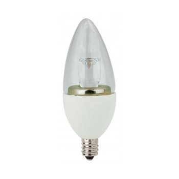 TCP LED5E12B11DA Allusion Series 5W LED B11 E12 Warm Dim 2400K-1900K ***DISCONTINUED***