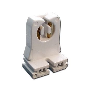 Leviton LH0547 13351-D Disconnect, T8 T12 T10 Medium Bi-Pin Lamp Holder Slide-On Mounting