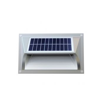 Light Efficient Design/Solera RP-SSL-1W-40K-BK-G1 Solar LED Step Light
