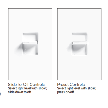 Lutron Nova T NTCL-250P - 120V Single Pole Dimmer