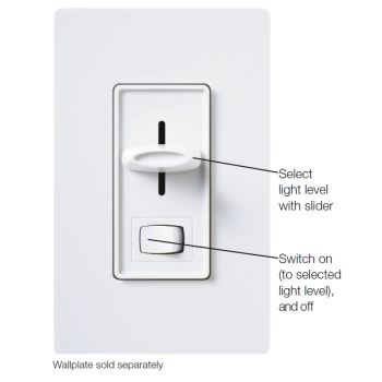 Lutron Skylark SCL-153P - 120V 3-Way Single Pole Dimmer