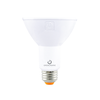 Green Creative 58121 13PAR30DIM/940FL40 13W 4000K 40° Long Neck LED PAR30 Case/6