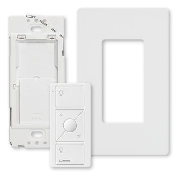 Lutron PJ2-WALL-WH-L01 Pico Smart Remote Wall Mount Kit for Caseta Dimmer Switches