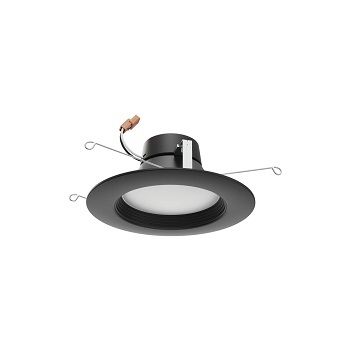 Satco S11835 9WLED/RDL/5-6/CCT-SEL/120V/BL 5"/6" 120V CCT Select Downlight Retro