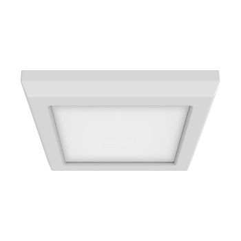 Satco Nuvo 62-1704 Blink 5" Square Surface Mount 9W 120V 2700K-5000K White