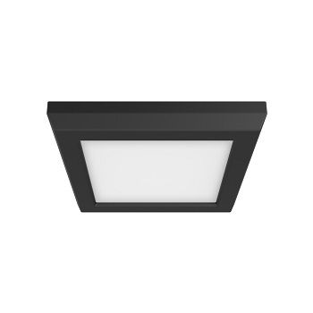 Satco Nuvo 62-1705 Blink 5" Square Surface Mount 9W 120V 2700K-5000K Black