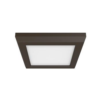 Satco Nuvo 62-1706 Blink 5" Square Surface Mount 9W 120V 2700K-5000K Bronze