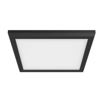 Satco Nuvo 62-1725 Blink 9" Square Surface Mount 13W 120V 2700K-5000K Black