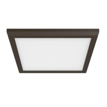 Satco Nuvo 62-1726 Blink 9" Square Surface Mount 13W 120V 2700K-5000K Bronze
