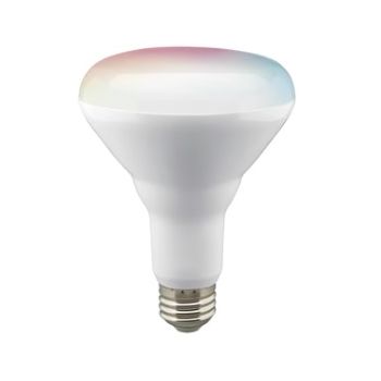 Satco Starfish S11255 9.5BR30/LED/RGB/TW/SF Smart WiFi RGBW LED BR30 9.5W Case/12