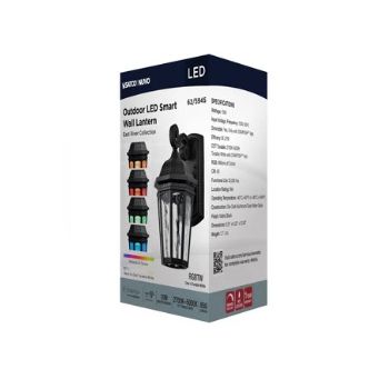 Satco Starfish 62-5945 East River Smart Outdoor RGBW Wall Sconce