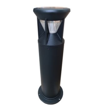 Light Efficient Design Solera Solar LED Bollard SL-SBL-2W-30K-BK-G1