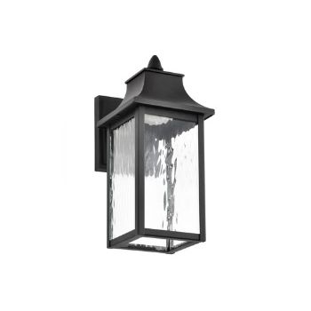 Satco Starfish 62-5997 Austen River Smart Outdoor Small Wall Sconce Matte Black