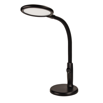 TCP 555DLDIMBK40K Solistic Adjustable LED Table Lamp Black 4000K 95 CRI