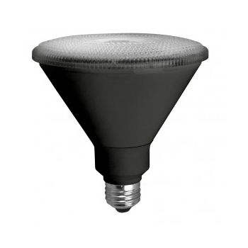 TCP LED17P38D35KFLB Dimmable 17W LED PAR38 3500K 40° Flood Black Housing