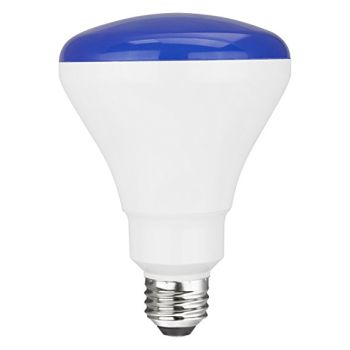 TCP RLBR3010WBL Blue LED BR30 Lamp 10W Non-Dimmable