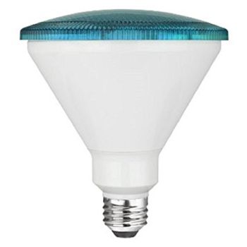 TCP RLP3814BL Blue LED Colored PAR38 Lamp 14W Non-Dimmable