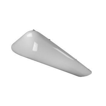 TCP CFMREC4FTDCCT 4' Decorative Flushmount Cloud Rectangle Fixture Dimmable CCT