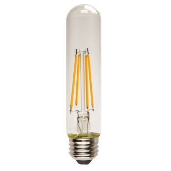 TCP FT1005D4018EC Dimmable LED T10 5W Clear Antique E26 Tube 1800K Case/12