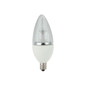 TCP LED4E12B1124K Dimmable LED B11 Candelabra Base Bulb 4W 2400K