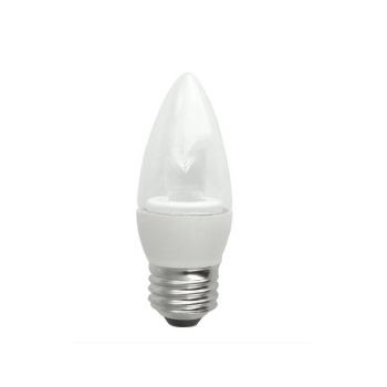 TCP LED4E26B1127K Dimmable LED B11 E26 Base Clear Bulb 4W 2700K