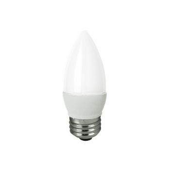 TCP LED4E26B1124KF Dimmable LED B11 E26 Base Frosted Bulb 4W 2400K