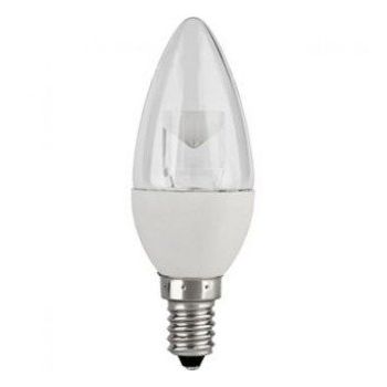 TCP LED5E12B1150K Dimmable LED Chandelier Bulb 5W 5000K Blunt Tip