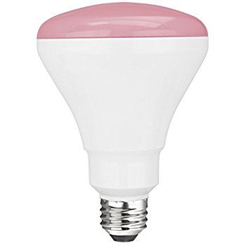 TCP RLBR3010WP Pink LED BR30 Lamp 10W Non-Dimmable