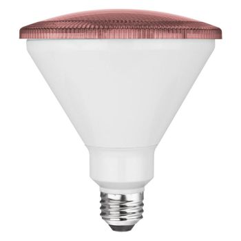 TCP RLP3814P Pink LED Colored PAR38 Lamp 14W Non-Dimmable