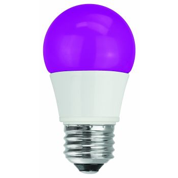 TCP RLA155PL Purple LED Colored A15 Lamp 5W Non-Dimmable