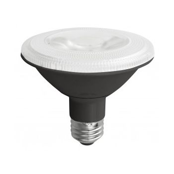 TCP LED12P30SD30KSPB Dimmable 12W LED PAR30 3000K 15° Spot Short Neck Black