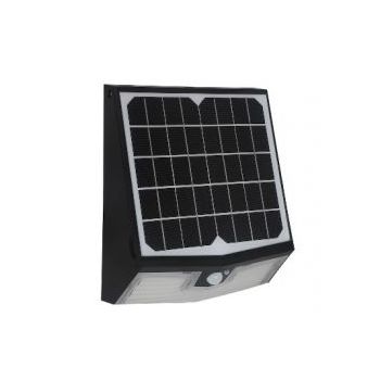 Light Efficient Design Solera SL-SWL-15W-40K-BK-G2 LED Solar Wallpack