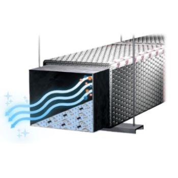 Olympia Lighting UVS-2FT-60W-UVC-120V UVGI 60W 2' LED Strip for HVAC