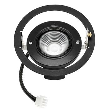 Vista Lighting VR11 Retrofit VR11-SS-B-MF-30-B-DV-CX-ND-LSF Black Med Flood 3000K 564lm Linear Spread