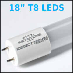 18 Inch LED T8 Direct Drive Lamps