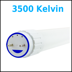 2 ft LED T8 3500K Temperature