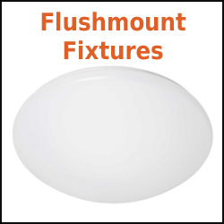 Flushmount LED Fixtures and LED Spin Lights
