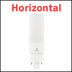 Type A LED PL Horizontal mounted