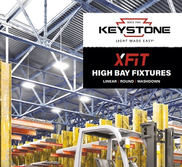 Keystone LED Highbay Fixtures Linear or Round